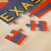 Oude ansichtkaart van Dallas Texas Legpuzzel (Zijkant)