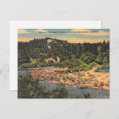 Oude ansichtkaart van de Russische rivier Briefkaart (Voorkant / Achterkant)