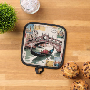 Oude ansichtkaart van Gondola Pannenlap