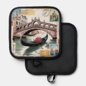 Oude ansichtkaart van Gondola Pannenlap (Voorkant / Achterkant)