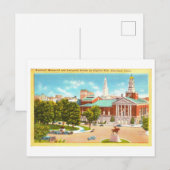 Oude Ansichtkaart van Hartford, Connecticut, Briefkaart (Voorkant / Achterkant)
