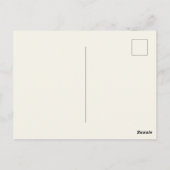 Oude ansichtkaart van Maine Briefkaart (Achterkant)