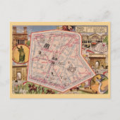 Oude ansichtkaart van Parijs Frankrijk Briefkaart (Voorkant)