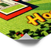 Oude ansichtkaart van Pisa Poster (Hoek)