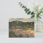 Oude ansichtkaart van Russian River Briefkaart (Staand voorkant)
