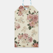 Oude ansichtkaart Vogel Collage Scrapboek Cadeaulabel (Achterkant)