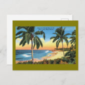 Oude ansichtkaarten van Key West, Florida voor rei Feestdagenkaart (Voorkant / Achterkant)