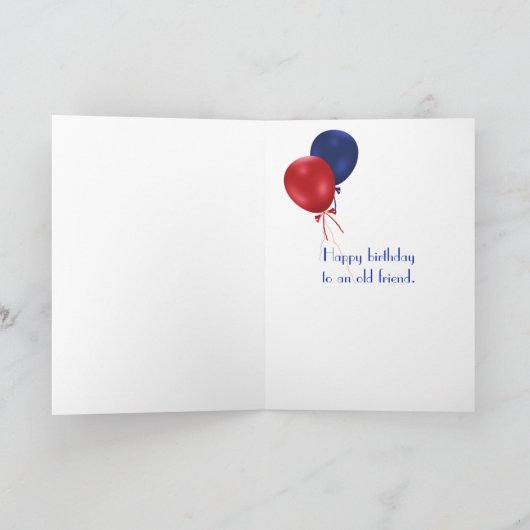 Oude Antiek Blauwe Auto Kaart (Binnen)