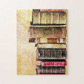 Oude Antiek Boeken Puzzle Legpuzzel (Verticaal)