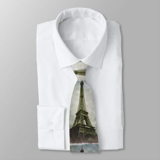 Oude Antiek foto Eiffeltoren Stropdas Parijs (Gebonden)
