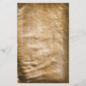 Oude Antiek gerimpelde gesneden banketbakkerij Briefpapier (Voorkant)