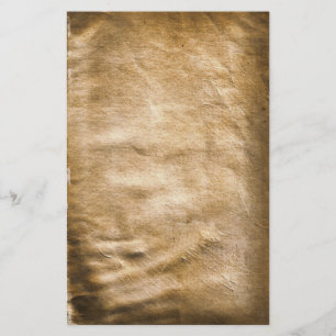 Oude Antiek gerimpelde gesneden banketbakkerij Briefpapier