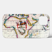 Oude Antiek kaart van Afrika uit 1687 Case-Mate iPhone Case (Achterkant (horizontaal))