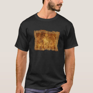 Oude Antiek  kaart Wereld 2 T-shirt