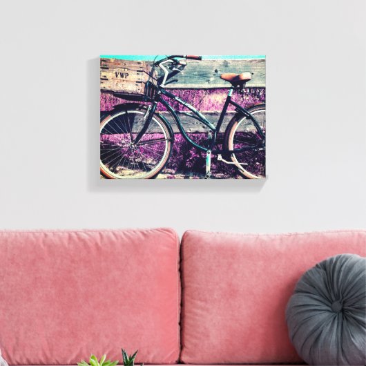 Oude  Antiek keukenwagen Canvas Afdruk (Insitu (Woonkamer))