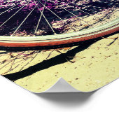 Oude  Antiek keukenwagen Poster (Hoek)