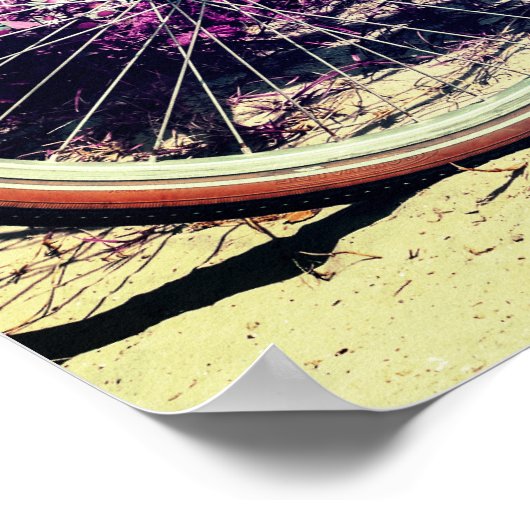 Oude  Antiek keukenwagen Poster (Hoek)