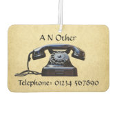 Oude Antiek telefoon Luchtverfrisser (Achterkant)