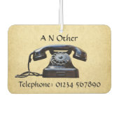 Oude Antiek telefoon Luchtverfrisser (Voorkant)