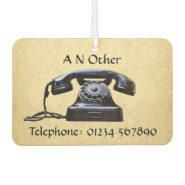 Oude Antiek telefoon Luchtverfrisser