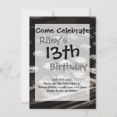 Oude Antiek typemachine — Black White Kaart (Voorkant)