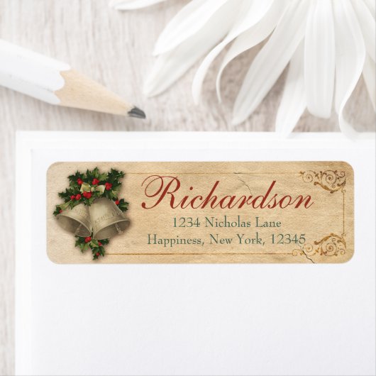 Oude Antiek Victoriaans kerstballetjes traditionee Etiket (Insitu)