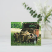 Oude Antiek  Vrachtwagen Kaart (Staand voorkant)