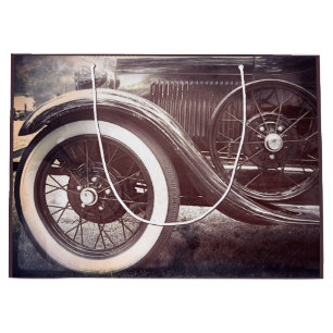 Oude Antiek wagen Timer Groot Cadeauzakje