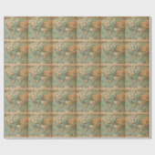  Oude Antiek Wereldkaart Cadeaupapier (Vlak)