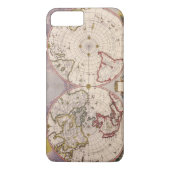 Oude Antiek Wereldkaart Case-Mate iPhone Case (Achterkant)