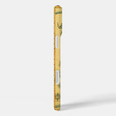 Oude Antiek Wereldkaart Case-Mate iPhone Case (Achterkant / Rechts)