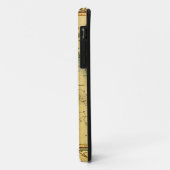 Oude Antiek Wereldkaart Case-Mate iPhone Case (Achterkant/links)
