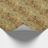 Oude Antiek Wereldkaart geïllustreerd Cadeaupapier (Hoek)