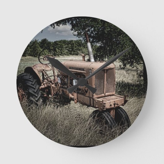 Oude antieke Allis Chalmers klok (Voorkant)