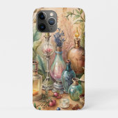 Oude apothekersflessen met botanische illustraties Case-Mate iPhone case (Achterkant)