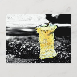 Oude appel briefkaart