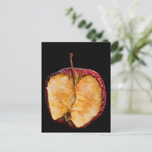 Oude appel briefkaart (Staand voorkant)