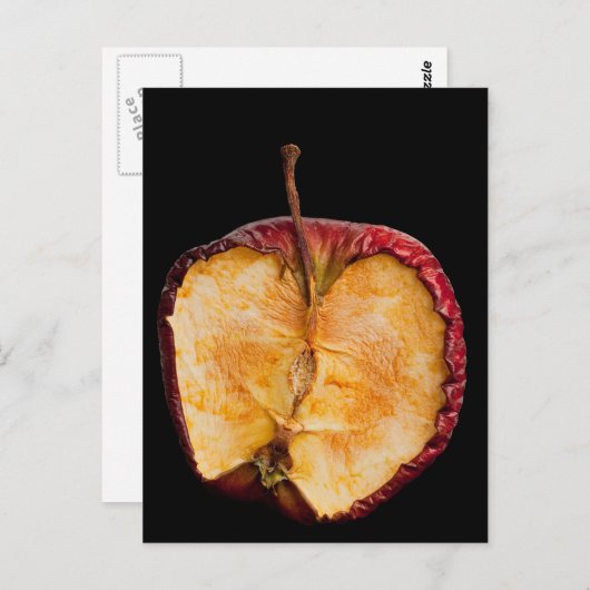 Oude appel briefkaart (Voorkant / Achterkant)