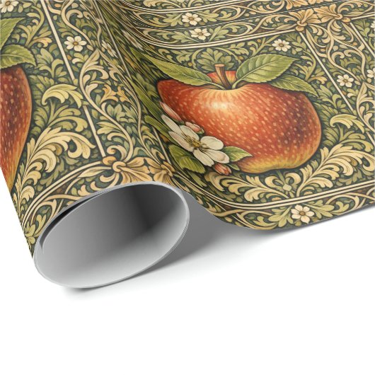 Oude appel schilderij  cadeaupapier (Rol Hoek)