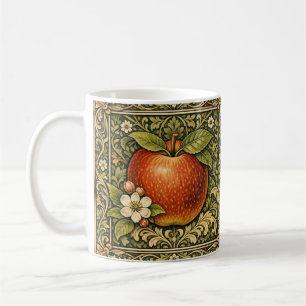Oude appel schilderij koffiemok