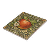 Oude appel schilderij  tegeltje (Zijkant)