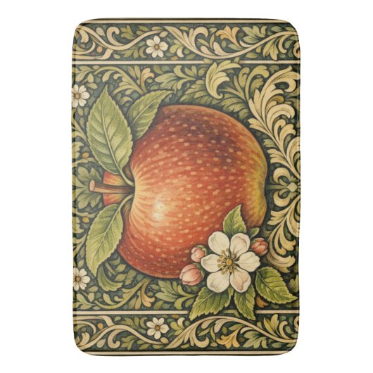 Oude appel schildering  badmat (Voorkant Verticaal)