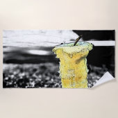 Oude appel strandlaken (Voorkant)