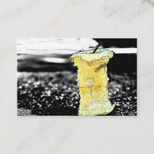 Oude appel visitekaartje