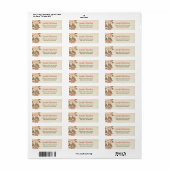 Oude appelbloesem | Retouradres Etiket (Full Sheet)
