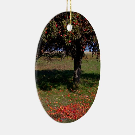 Oude appelboom keramisch ornament (Rechts)