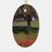 Oude appelboom keramisch ornament (Links)