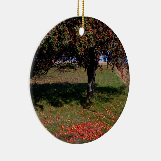 Oude appelboom keramisch ornament (Rechts)