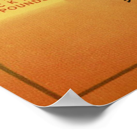 oude Apple Indian Fruit Crate Labels Poster (Hoek)