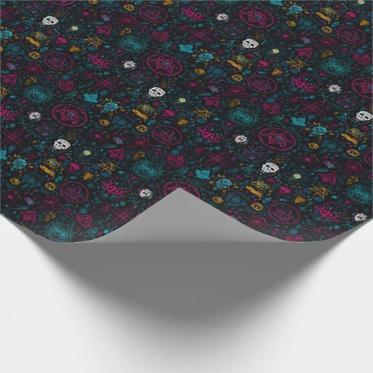 Oude Arcane Runes D&D Cadeaupapier (Hoek)